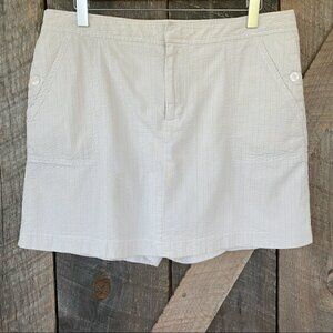 Dockers skort in 💯 cotton seersucker  fabric